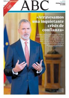 «ATRAVESAMOS UNA INQUIETANTE CRISIS DE CONFIANZA»