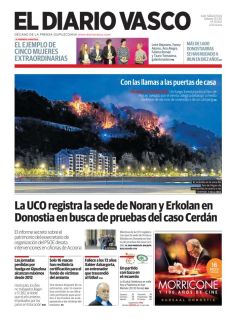 CON LAS LLAMAS A LAS PUERTAS DE CASA