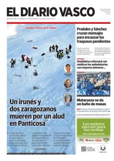 UN IRUNÉS Y DOS ZARAGOZANOS MUEREN POR UN ALUD EN PANTICOSA