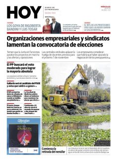 COMIENZA LA RETIRADA DEL NENÚFAR