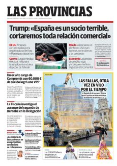 LAS FALLAS, OTRA VEZ EN VILO POR EL TIEMPO