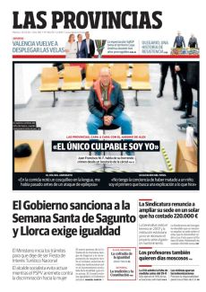 «EL ÚNICO CULPABLE SOY YO»