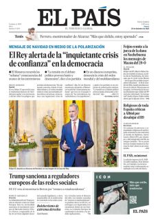 EL REY ALERTA DE LA “INQUIETANTE CRISIS DE CONFIANZA” EN LA DEMOCRACIA
