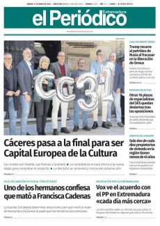 CÁCERES PASA A LA FINAL PARA SER CAPITAL EUROPEA DE LA CULTURA