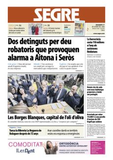 DOS DETINGUTS PER DEU ROBATORIS QUE PROVOQUEN ALARMA A AITONA I SERÒS