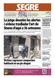 VÍCTIMA I AGRESSORS COMPARTIEN HABITACIÓ EN UN PIS OKUPAT