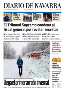 LLEGA EL PRIMER ARREÓN INVERNAL