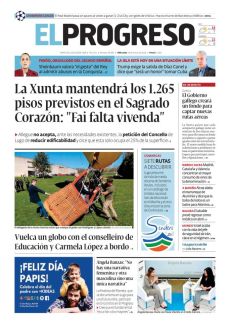 VUELCA UN GLOBO CON EL CONSELLEIRO DE EDUCACIÓN Y CARMELA LÓPEZ A BORDO