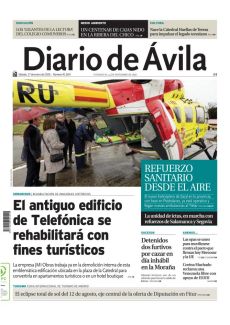 REFUERZO SANITARIO DESDE EL AIRE