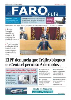 EL PP DENUNCIA QUE TRÁFICO BLOQUEA EN CEUTA EL PERMISO A DE MOTOS