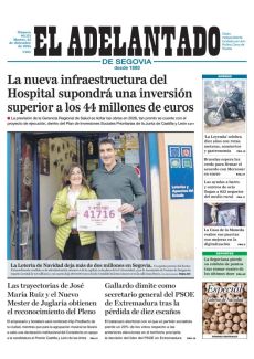 LA LOTERÍA DE NAVIDAD DEJA MÁS DE DOS MILLONES EN SEGOVIA.