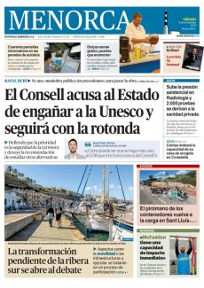 EL CONSELL ACUSA AL ESTADO DE ENGAÑAR A LA UNESCO Y SEGUIRÁ CON LA ROTONDA