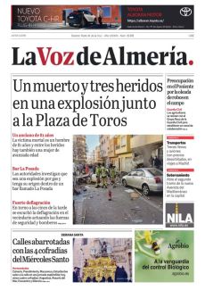 UN MUERTO Y TRES HERIDOS EN UNA EXPLOSIÓN JUNTO A LA PLAZA DE TOROS