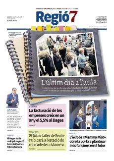 LA FACTURACIÓ DE LES EMPRESES CREIX EN UN ANY EL 5,5% AL BAGES