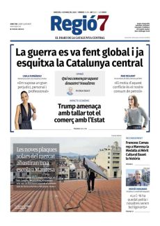 LA GUERRA ES VA FENT GLOBAL I JA ESQUITXA LA CATALUNYA CENTRAL