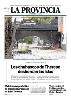 LOS CHUBASCOS DE THERESE
DESBORDAN LAS ISLAS
