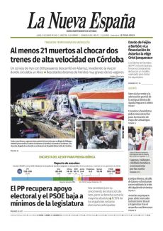 AL MENOS 21 MUERTOS AL CHOCAR DOS TRENES DE ALTA VELOCIDAD EN CÓRDOBA