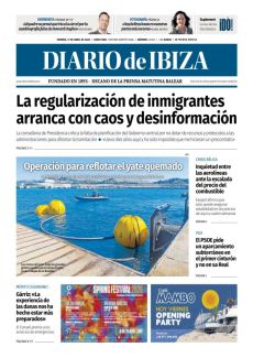 OPERACIÓN PARA REFLOTAR EL YATE QUEMADO