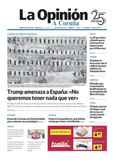 TRUMP AMENAZA A ESPAÑA: «NO QUEREMOS TENER NADA QUE VER»